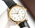 Omega Automatic 9015 Movement 42*8MM Waterproof 100M Men Leather Strap Watch